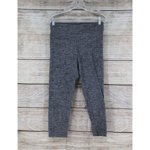 No Boundaries Womens Active Cropped Leggings Size Medium 7-9 Gray
